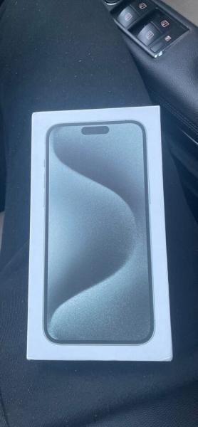 Apple iPhone 15 Pro Max  1TB  White Titanium Unlocked